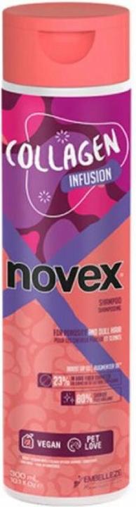 Immagine prodotto Novex INFUSIONE DI COLLAGENE champú 300 ml (300 ml, Shampoo liquido)