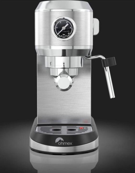Image du produit Ohmex Machine à café express Pompe ULKA, capsules ou café moulu