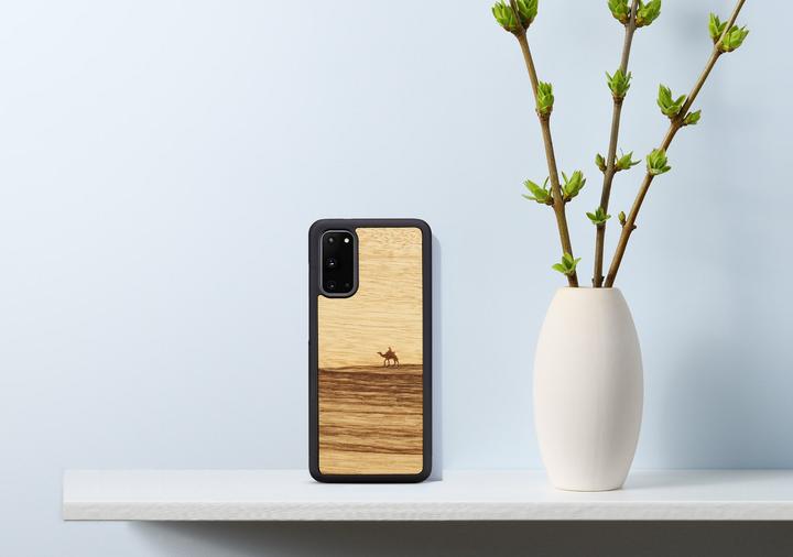 Actual product image Man&Wood case for Galaxy S20 terra black (Samsung Galaxy S20+)