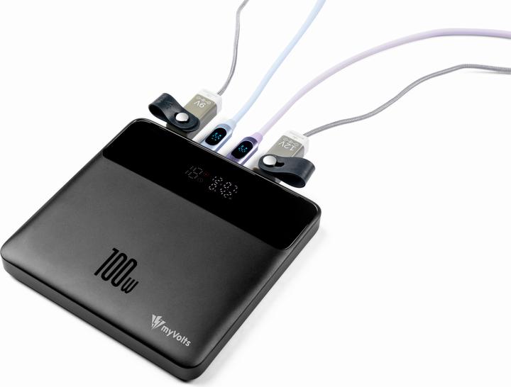 Actual product image MyVolts PDPB100- Step Up - 100W Slimline PD Power Bank (100 W)