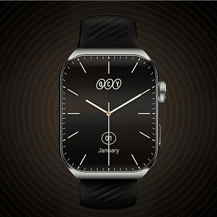 Produktbild QCY GS2 S5 smartwatch (black) (3 mm)