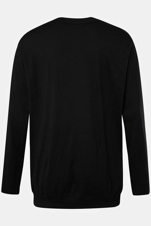 Produktbild JP1880 Langarmshirt, Bauchfit, Basic, Rundhals