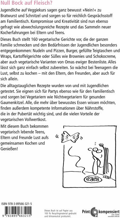 Produktbild Teenager auf Veggiekurs (Deutsch, Irmela Erckenbrecht, Renate Alf, 2020)