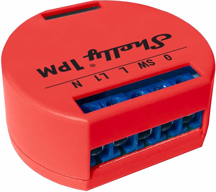 Actual product image Shelly WLAN switching actuator 1PM WiFi switch with power measurement (Switch actuator)