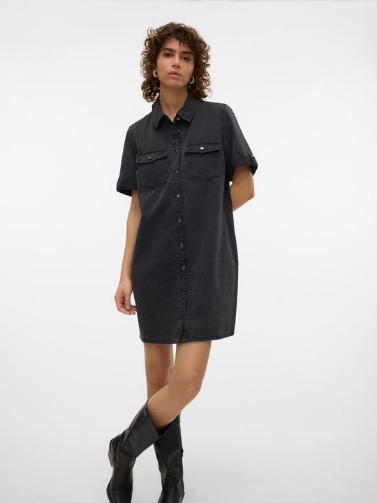 Produktbild Vero Moda VMJENNIE Kurzes Kleid Jeanskleid (M)