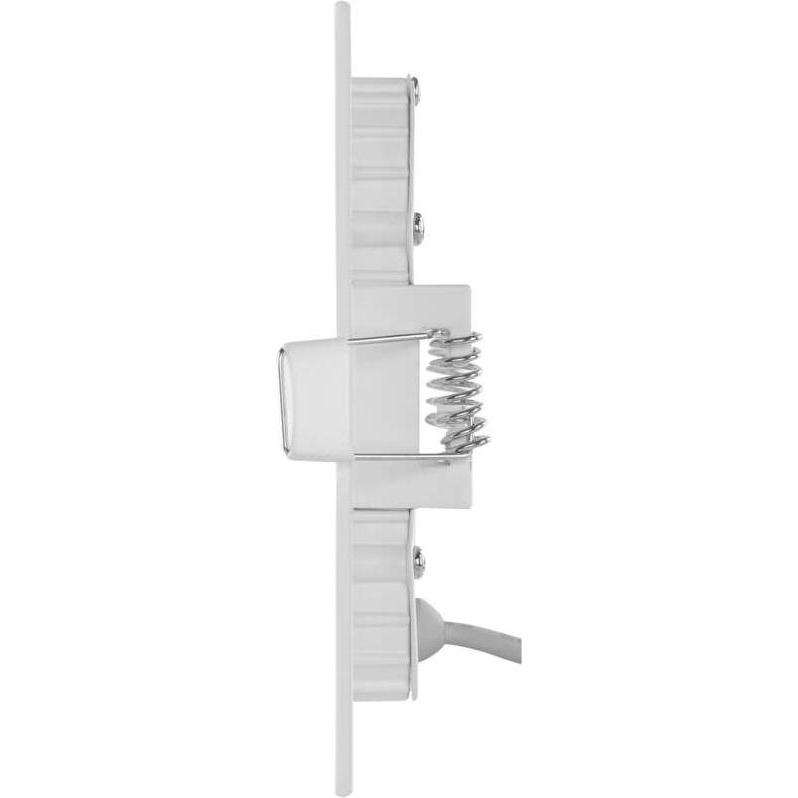 Emos, Wandleuchte + Deckenleuchte, LED-Einbauleuchte NEXXO, quadratisch, weiss, 7W, neutralweiss (480 lm)