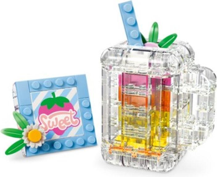 Produktbild LEGO Parfümflasche mit Blumendeko