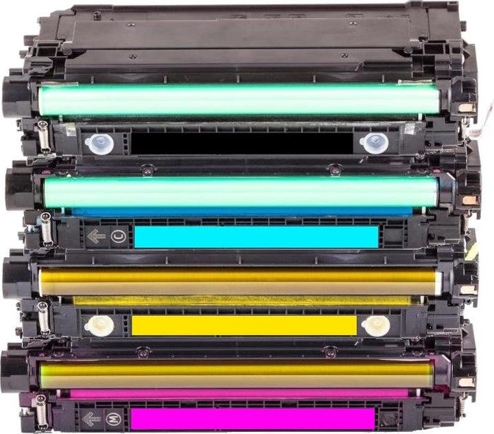 Actual product image Hermex Compatible toner for HP Color LaserJet Enterprise M553 (M, C, Y, FC)