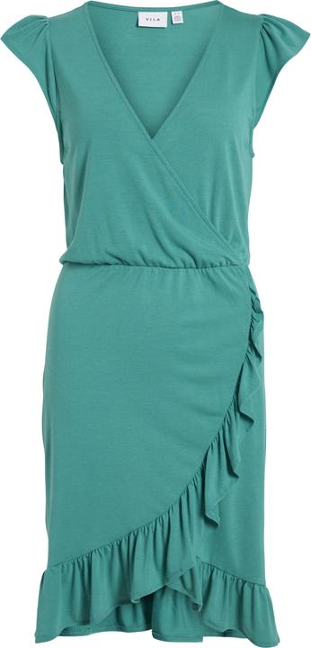 Vila Vimooney S/S Wrap Flounce Dress /1/Ka