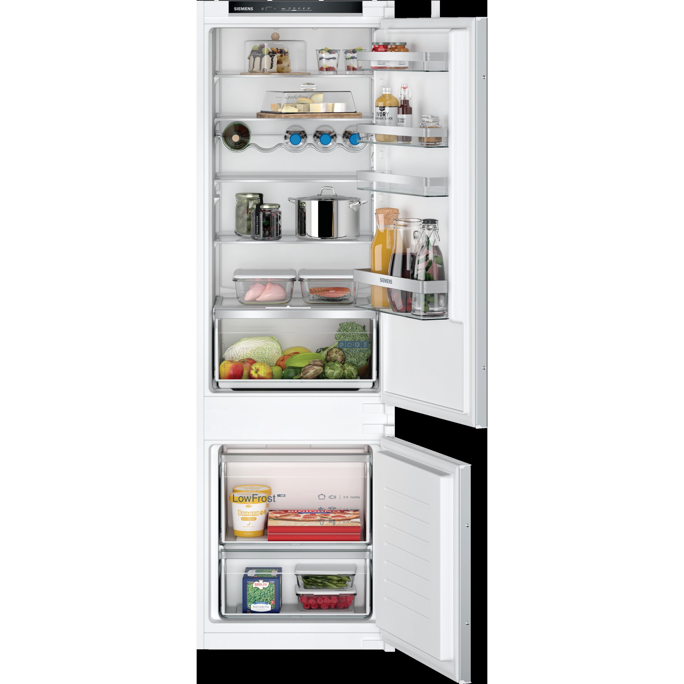 Siemens KI87VVSE0, Einbaukühlschrank, Weiss