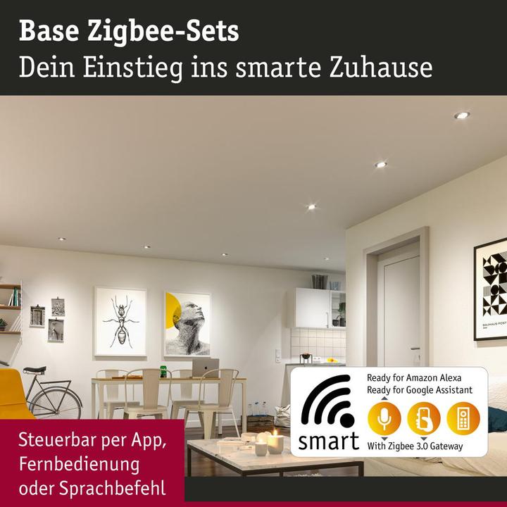 Image du produit Paulmann Kit d'éclairage encastré Base (430 lm)