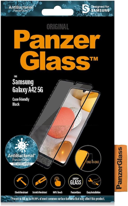 Actual product image PanzerGlass Case Friendly (1 Piece, Samsung Galaxy A42 5G)