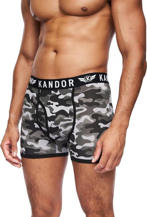 Immagine prodotto Kandor Camobee Boxer Uomo Misura Confezione 5 (L, Confezione da 5 pezzi)