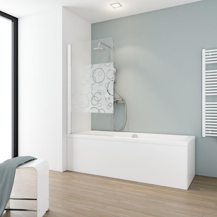 Schulte Badewannenaufsatz 1-teilig