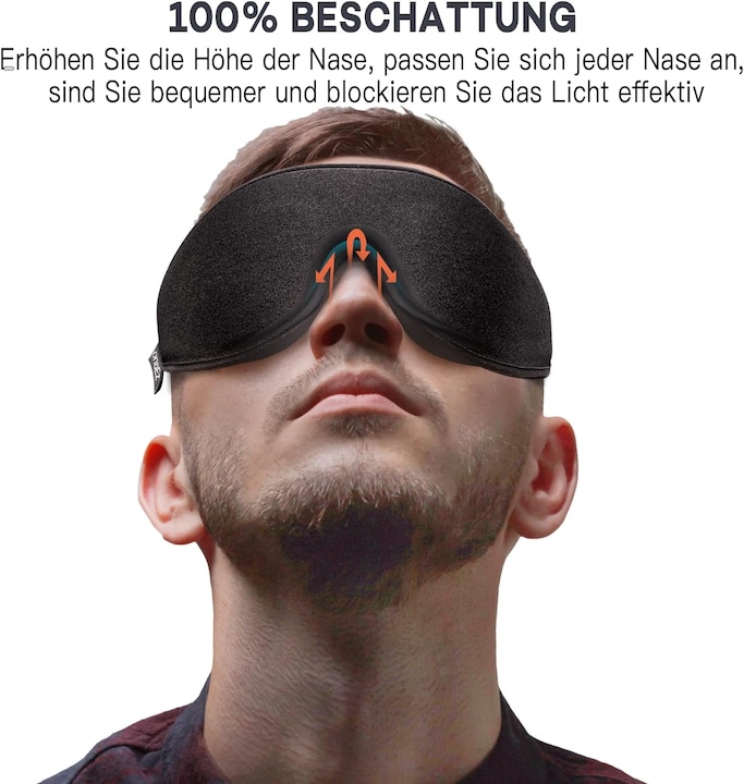 Immagine prodotto Gritin Maschera del sonno 3D (Maschera sonno)