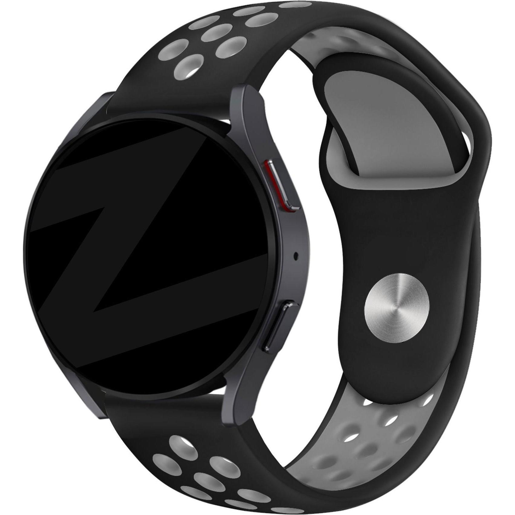 Thumbnail - Bandz Sport Armband (Silikon), Uhrenarmband, Schwarz, Grau