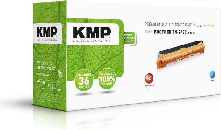 Actual product image KMP Toner replaces TN247C (C)