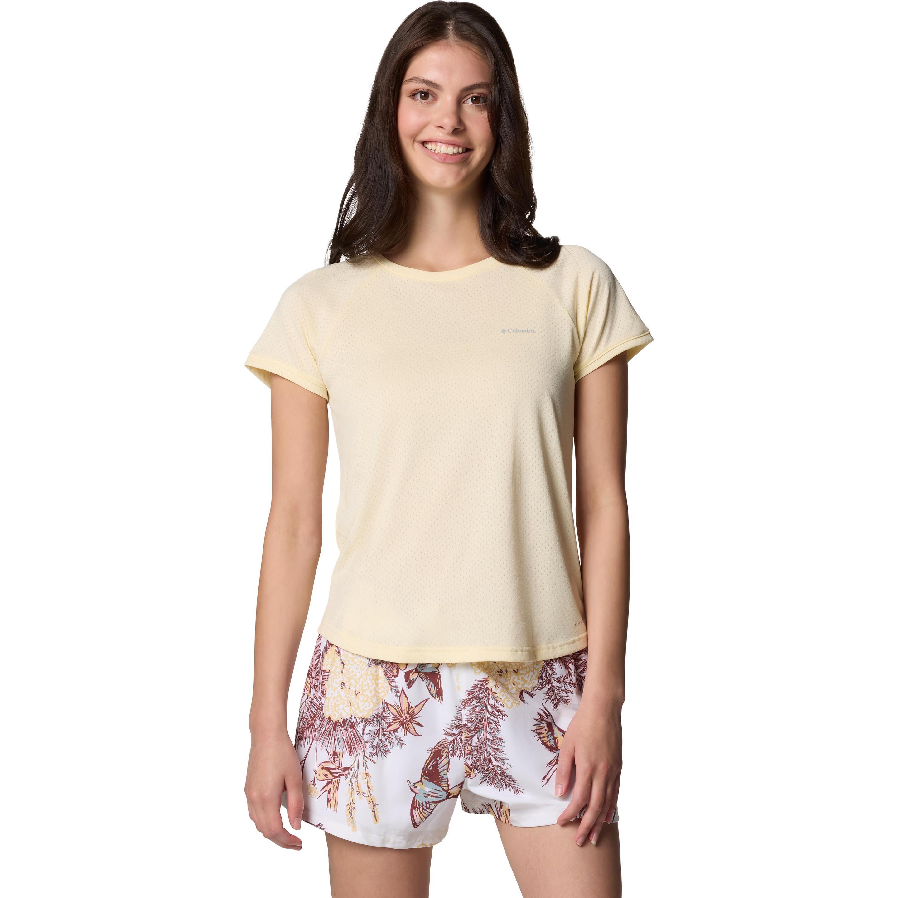 Columbia, Damen, Funktionsshirt, Bogata Bay™ SS Tee (L), Gelb, L