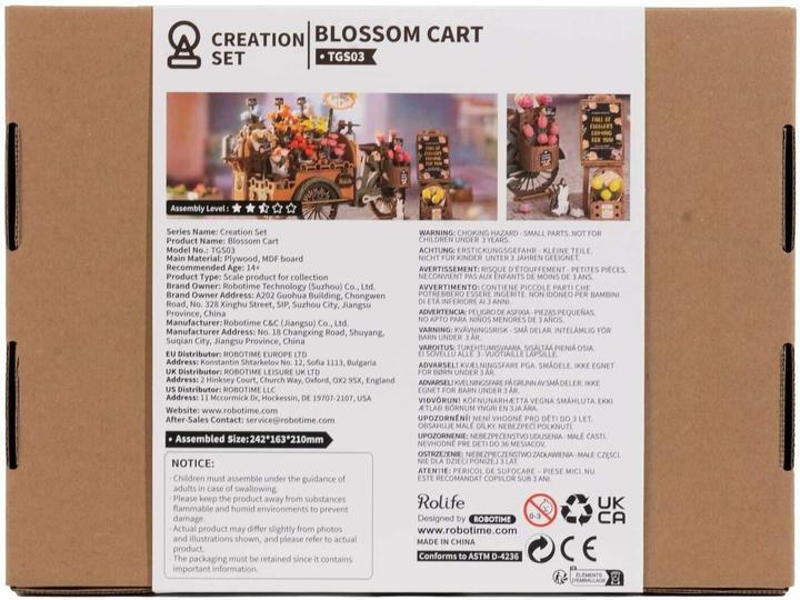 Actual product image Rolife Blossom Cart - Diorama