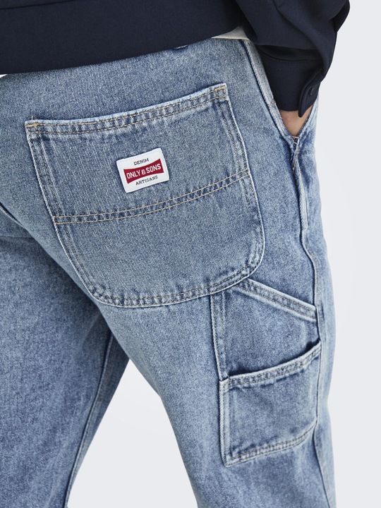 Produktbild Only & Sons ONSEDGE Mittlere Taille Gerade geschnitten Jeans Normal geschnitten jeans (36)