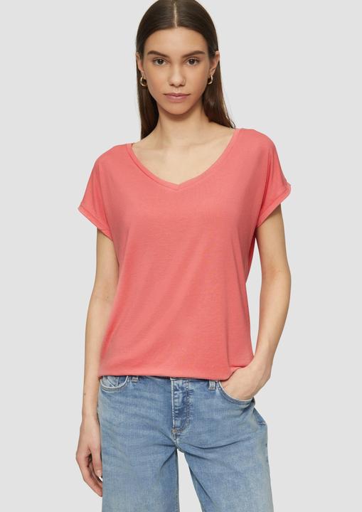 Image du produit S.Oliver T-Shirt Locker geschnittenes T-Shirt im Modalmix (M)