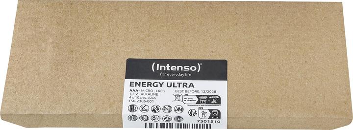 Immagine prodotto Intenso Energia Ultra (40 pz., AAA / LR03 / Micro / R03 / AM4 / MN2400 / KR03, 1250 mAh)