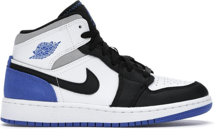 Image du produit Jordan 1 Mid SE White Black Royal (GS) (40)