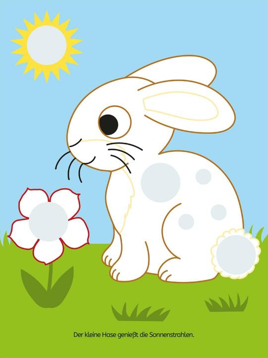 Actual product image My colourful dot sticker book: Animals