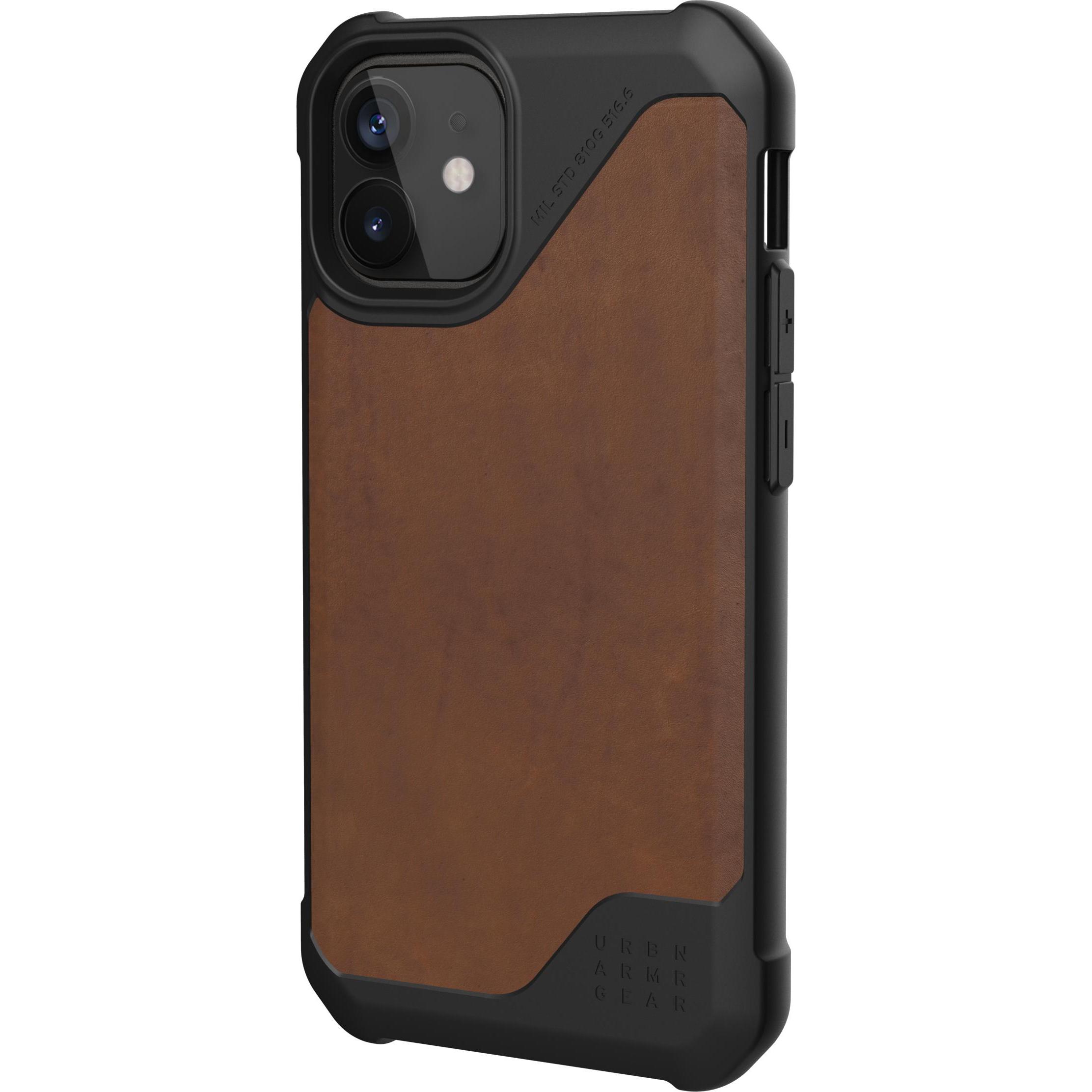 UAG Metropolis LT Case (Apple iPhone 12 mini), Smartphone Hülle, Braun