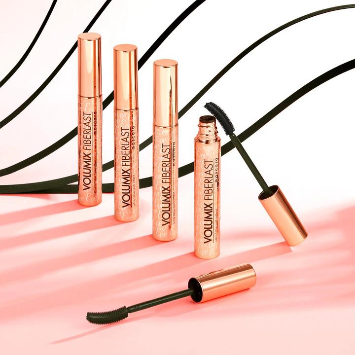 Actual product image Eveline Mascara Volumix Fiberlast Mascaraack 10Ml (Black)