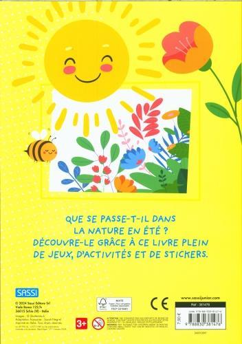 Actual product image Sassi L'été : stickers et activités