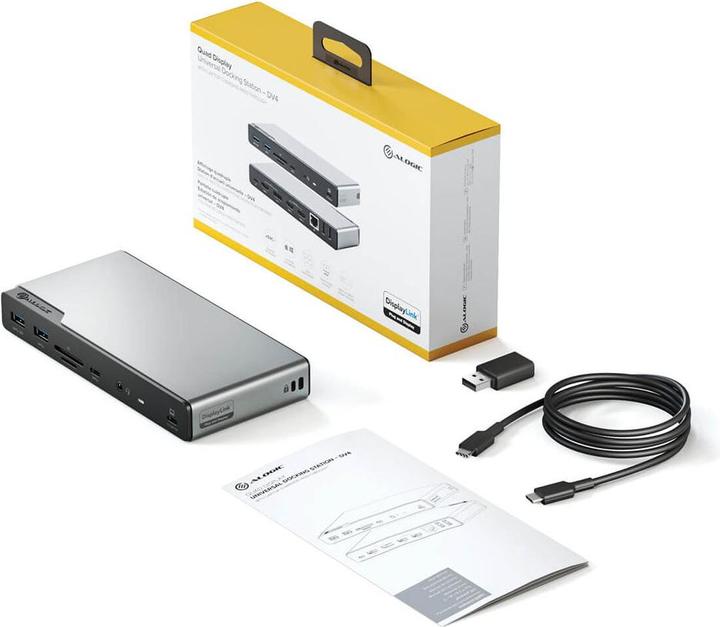 Produktbild Alogic Quad Display Universal Docking (USB-A, USB-C)