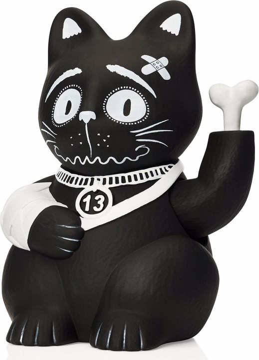 Produktbild Pechkeks Aufsteller Pech-Winkekatze