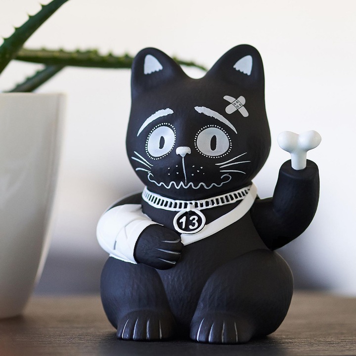 Produktbild Pechkeks Aufsteller Pech-Winkekatze