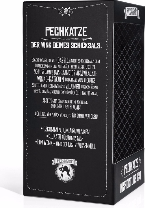 Produktbild Pechkeks Aufsteller Pech-Winkekatze