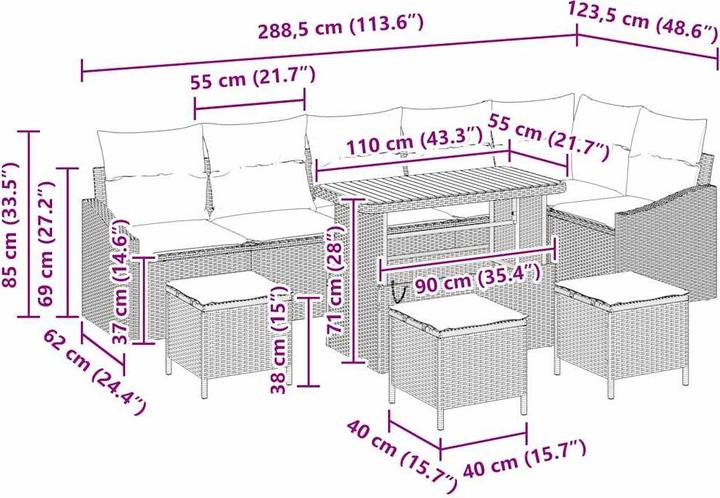 Produktbild vidaXL Baker