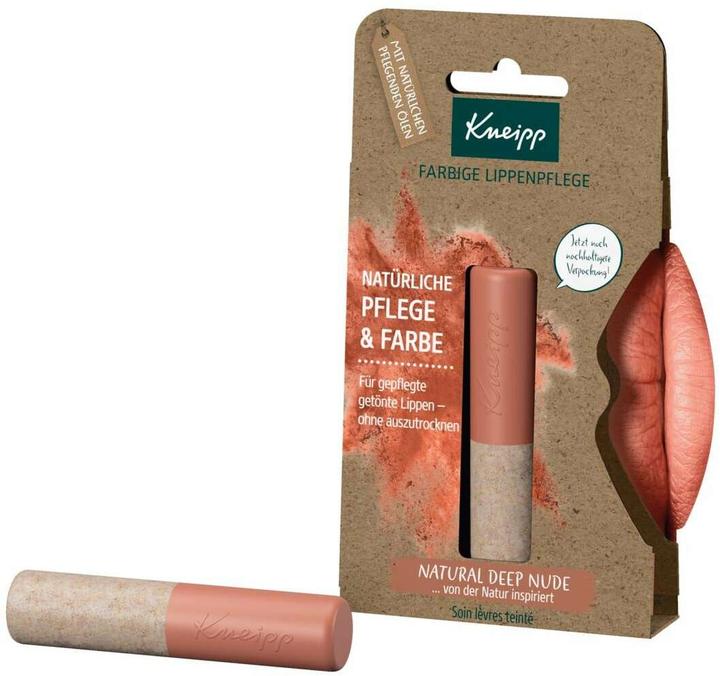 Kneipp Farbige Lippenpflege Deep Nude (Lippenpflege getönt, 3.50 ml)