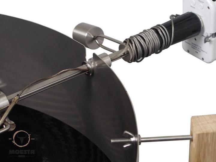 Produktbild Moesta BBQ Grillaufsatz Rotisserie zu Holzkohle Kugelgrill Ø 57 cm