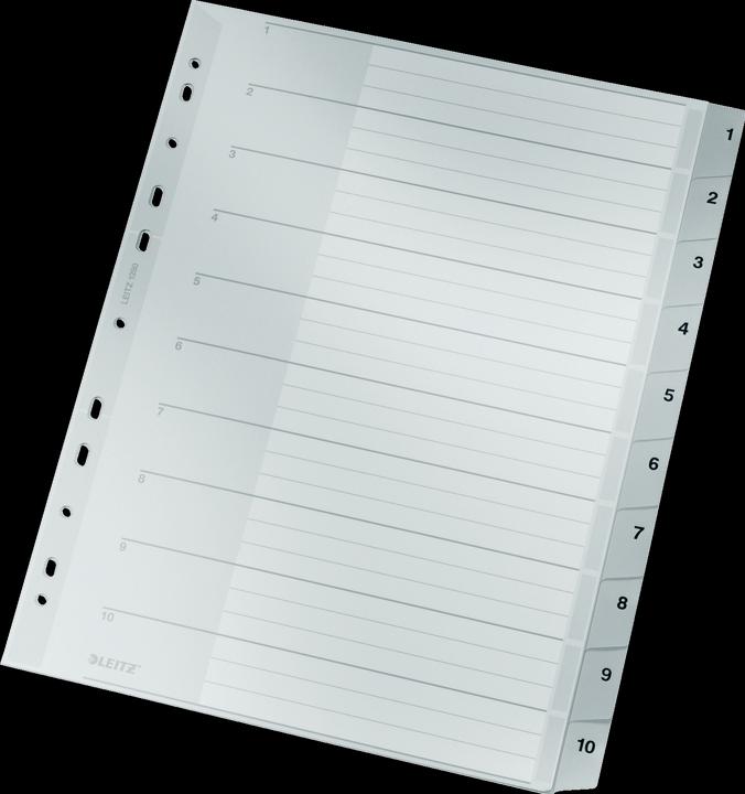 Actual product image Leitz Register PP