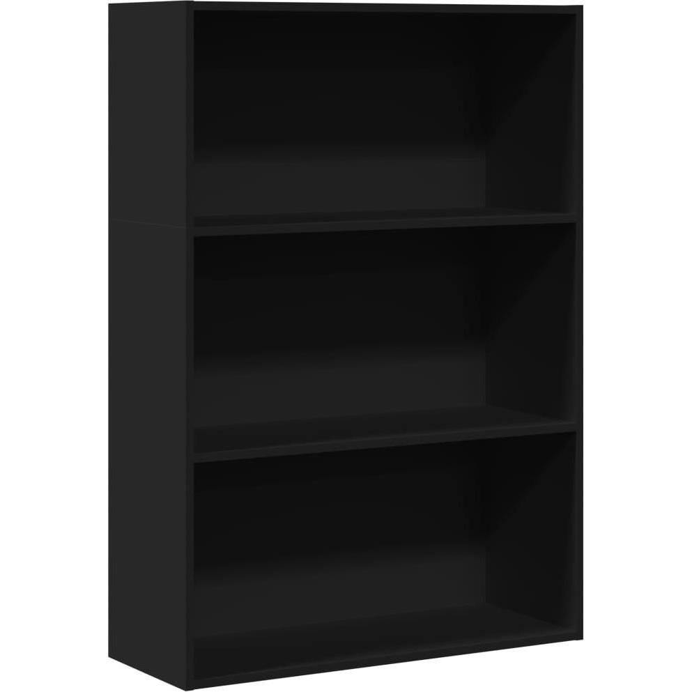 Thumbnail - VidaXL, Regal, Bücherregal Standregal Büroregal Aktenregal Aufbewahrungsregal Schwarz (80 x 30 x 114 cm)