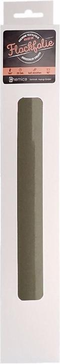 Actual product image Chemica Iron-on Flock Khaki