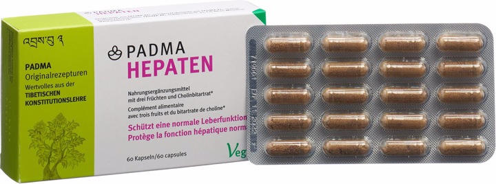 Actual product image Padma Hepaten (60 Piece, Capsules, 60 g)