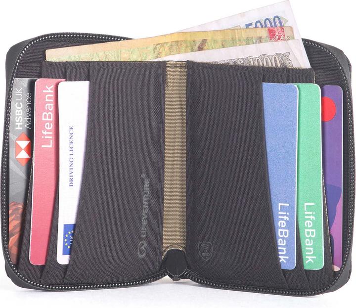 Actual product image Lifeventure X-Pac Bi-Fold Wallet