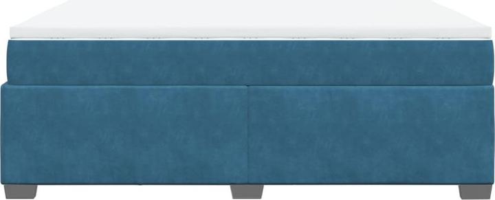 Actual product image vidaXL Bo x spring bed with mattress 120 x 190 cm velvet (120 x 190 cm)