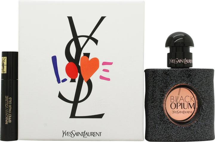 Actual product image Yves Saint Laurent Black Opium Gift Set (Make up set, Perfume set)