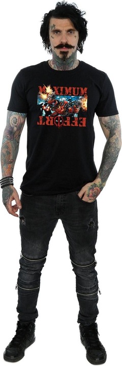 Actual product image Mens Deadpool Maximum Effort T-Shirt (M)