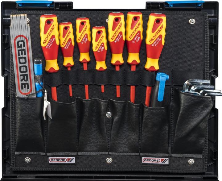 Image du produit Gedore Mallette à outils pour artisans équipée 36tei (36 pièces)