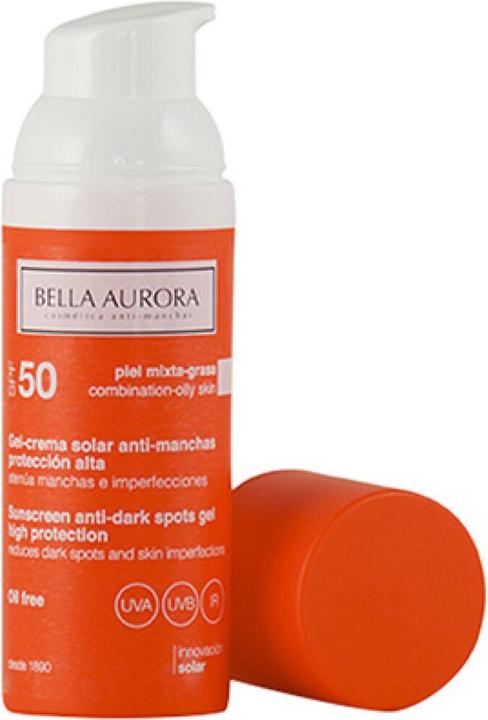 Bella Aurora SOLAR gel anti-manchas mixta/grasa SPF50 50 ml (Sonnencreme, SPF 50, 50 ml)
