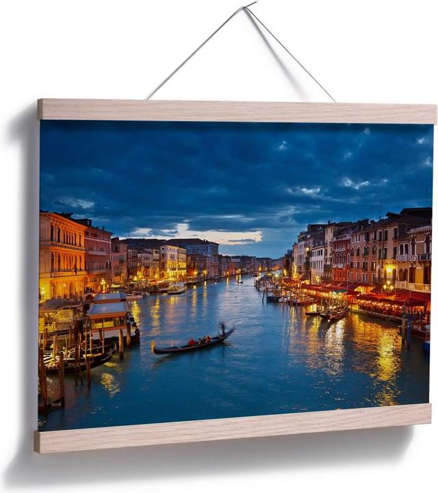 Image du produit Trenddeko Poster Canal Grande 80 x 60 cm, Papier (11 x 11 x 63 cm)