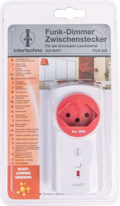 Produktbild intertechno Funk-Universaldimmer ITLR-200 (Typ 13)